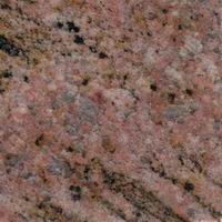 China multic red granite
